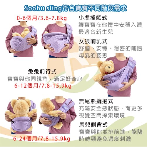 【WMM】Soohu 舒服5式親密揹巾 輕盈版(薰衣草紫)-租揹巾 (6)-Jj6rb.jpg